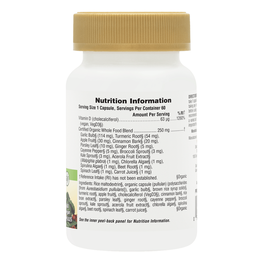 Source of Life Garden Vitamin D3 2500IU Capsules