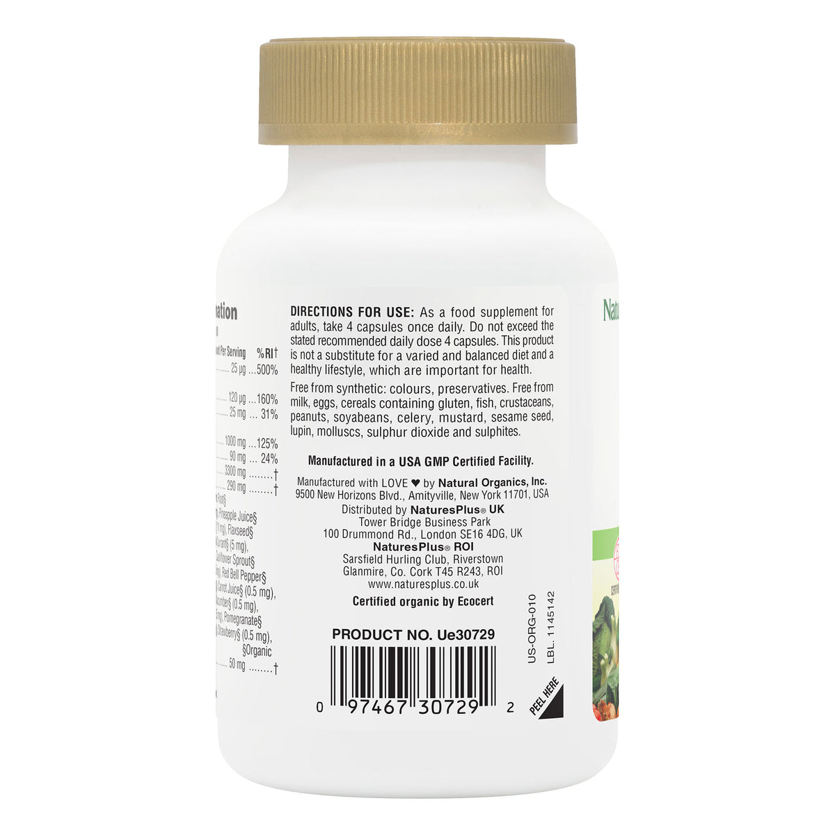 product image of Source of Life® Garden Bone Support Capsules containing Source of Life® Garden Bone Support Capsules