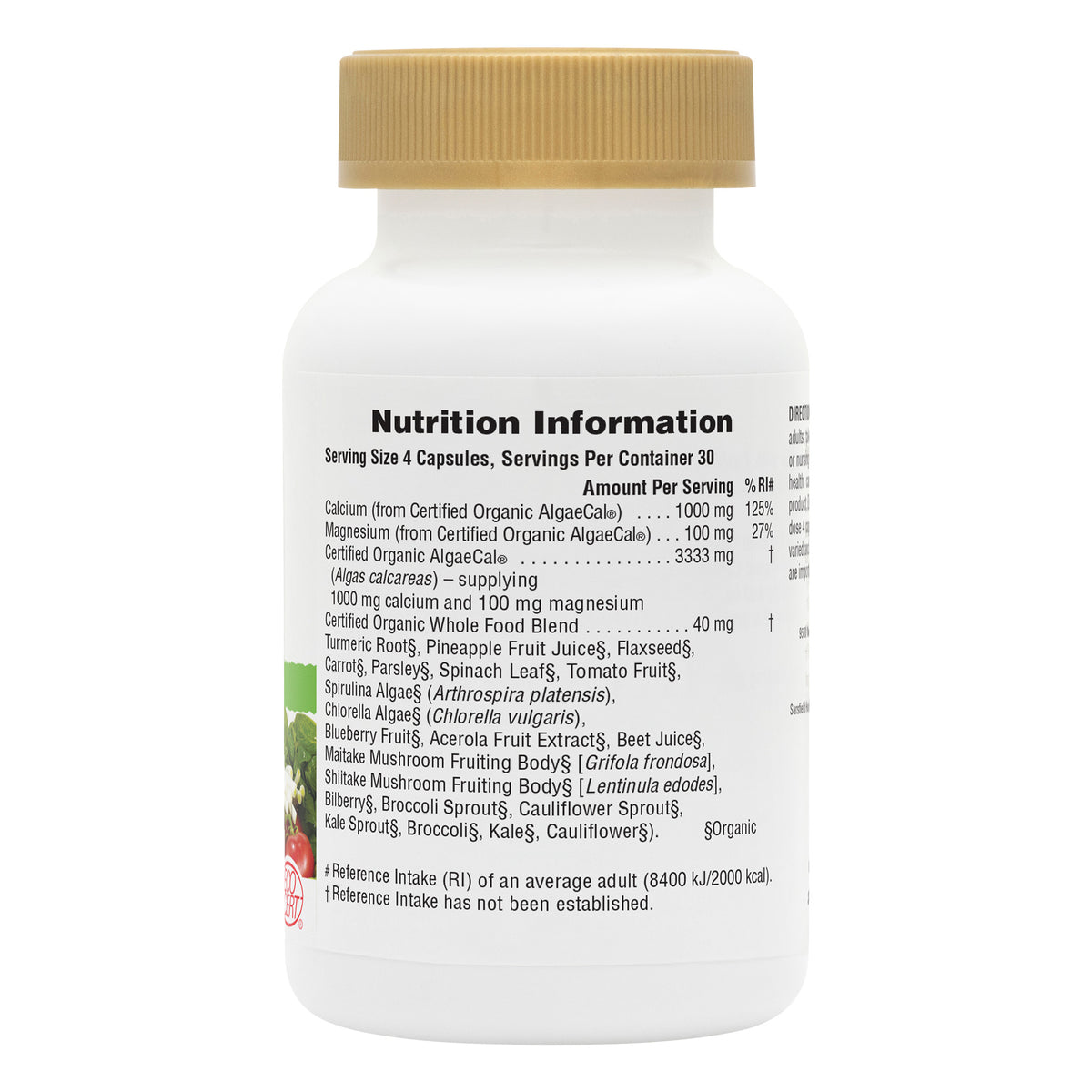 product image of Source of Life® Garden Calcium Capsules containing Source of Life® Garden Calcium Capsules