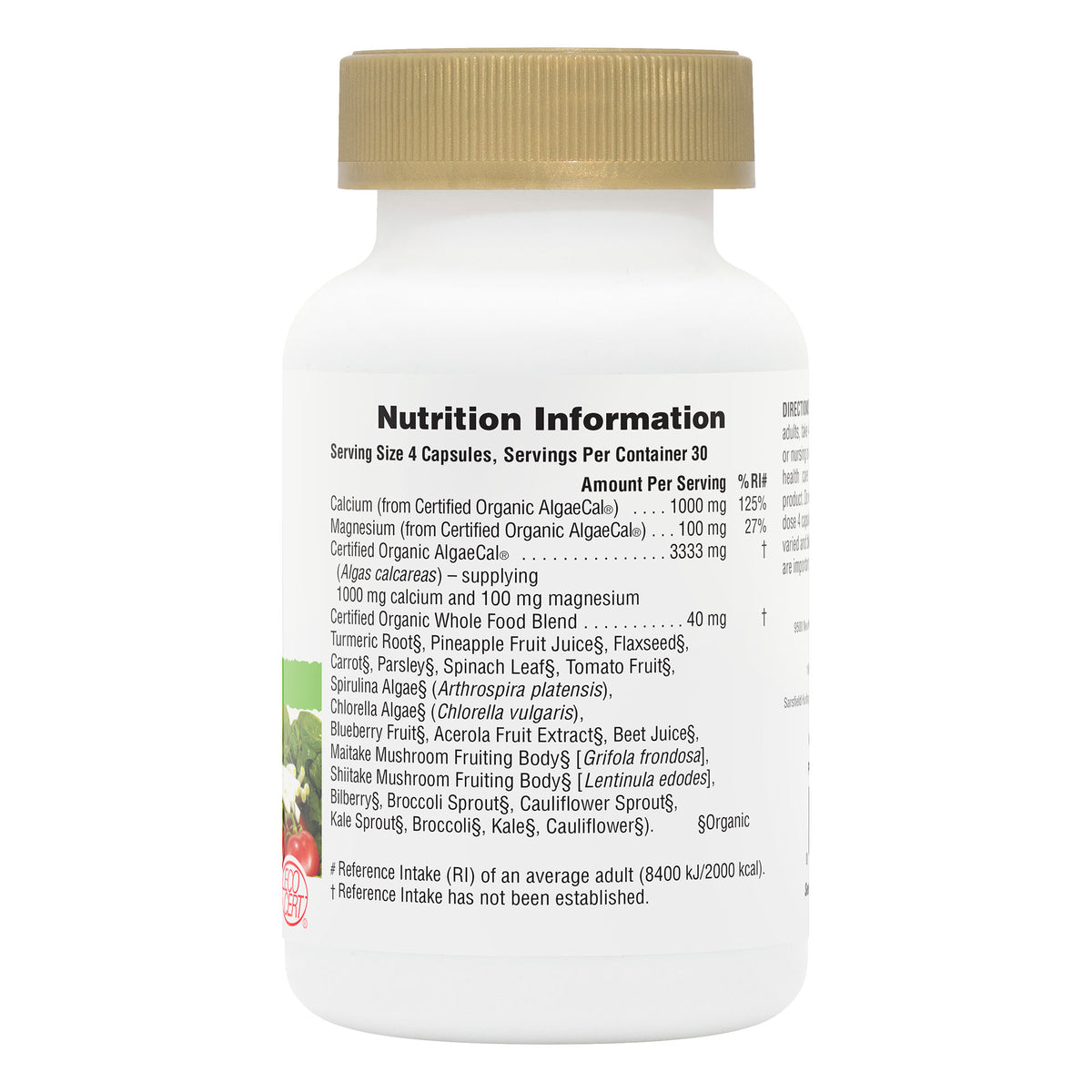 product image of Source of Life® Garden Calcium Capsules containing Source of Life® Garden Calcium Capsules