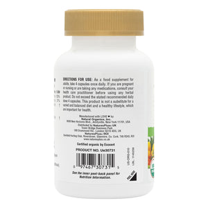 Second side product image of Source of Life® Garden Calcium Capsules containing Source of Life® Garden Calcium Capsules