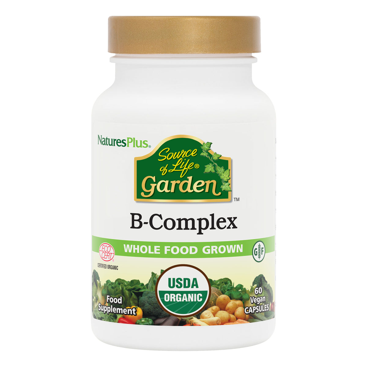 product image of Source of Life® Garden B Complex Capsules containing Source of Life® Garden B Complex Capsules