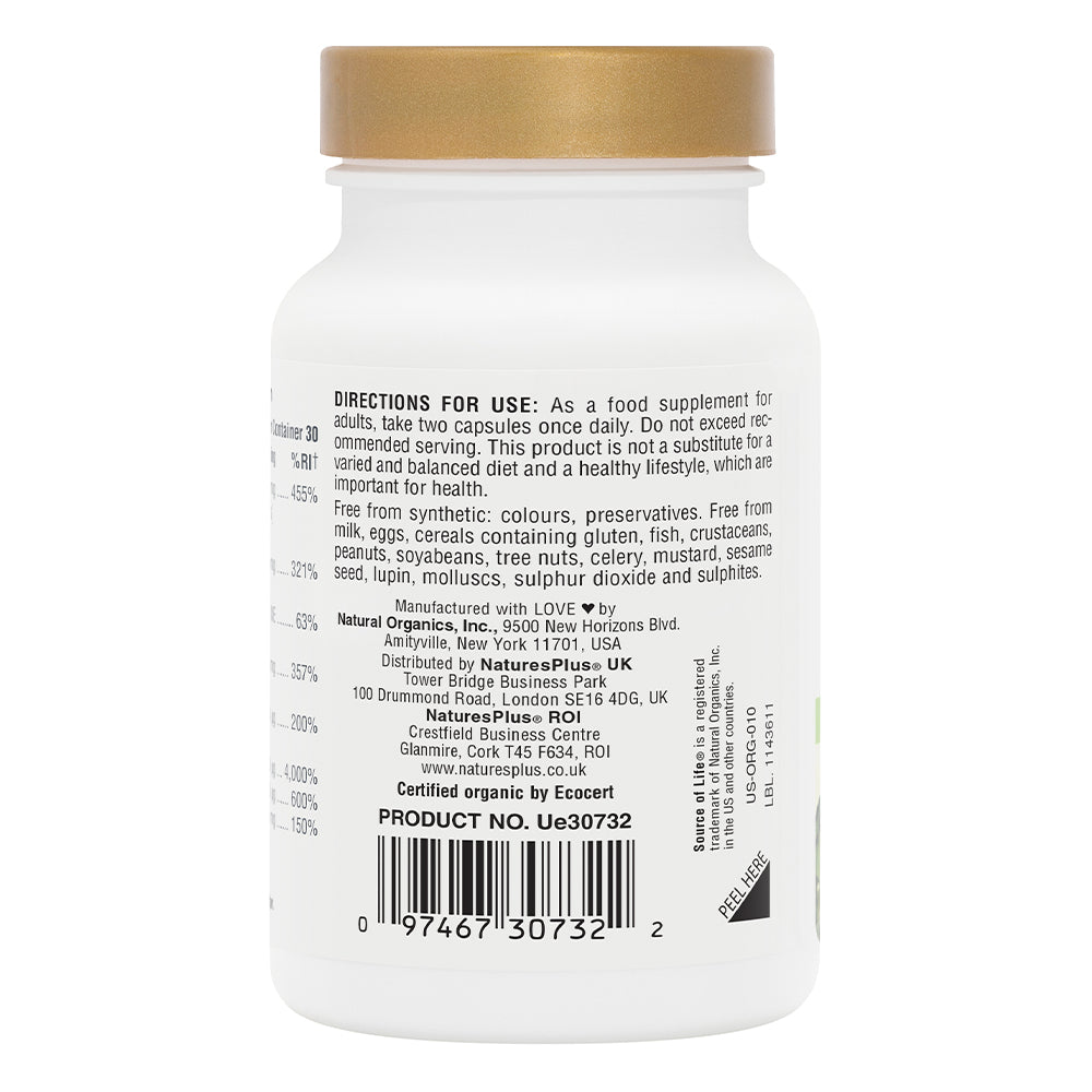product image of Source of Life® Garden B Complex Capsules containing Source of Life® Garden B Complex Capsules