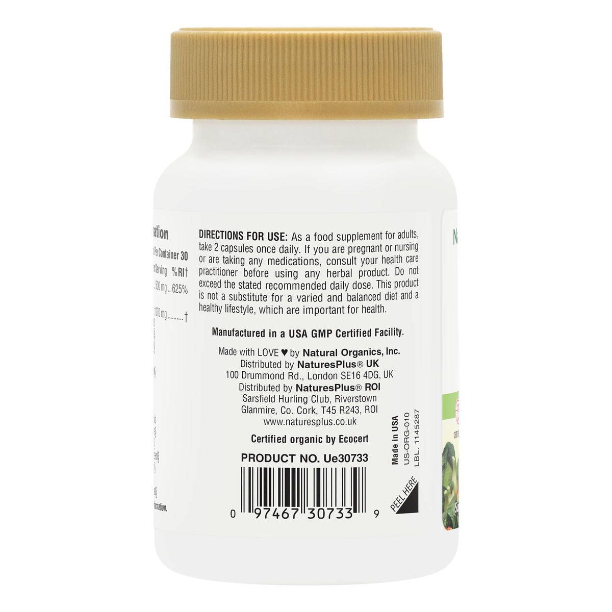 product image of Source of Life® Garden Vitamin C 500 mg Capsules containing Source of Life® Garden Vitamin C 500 mg Capsules
