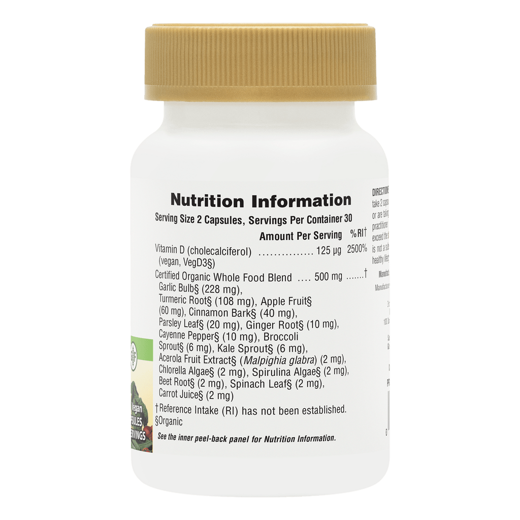 Source of Life Garden Vitamin D3 5000IU Capsules