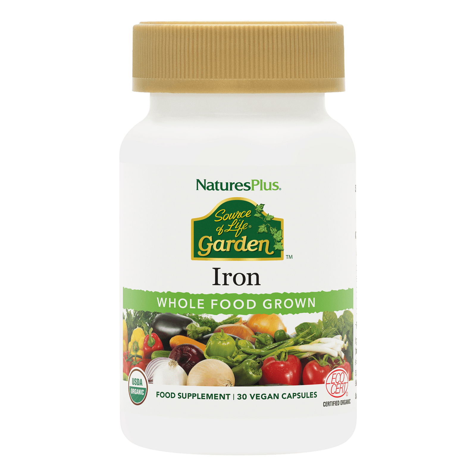 Source of Life® Garden Iron Capsules