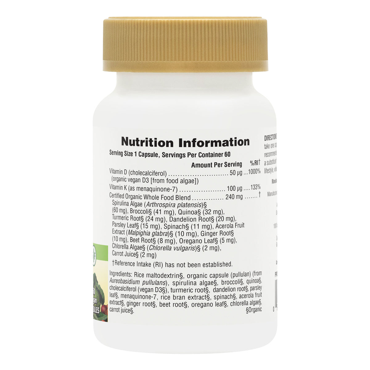 product image of Source of Life Garden Vitamins D3 & K2 containing Source of Life Garden Vitamins D3 & K2
