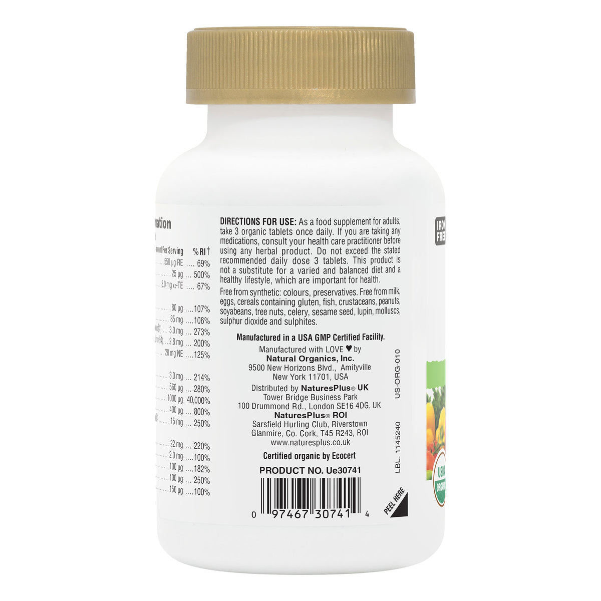 product image of Source of Life® Garden Men's Multivitamin Tablets containing Source of Life® Garden Men's Multivitamin Tablets