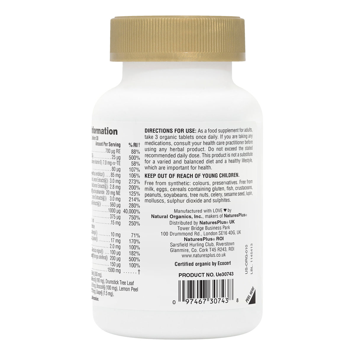 product image of Source of Life® Garden Women's Multivitamin Tablets containing Source of Life® Garden Women's Multivitamin Tablets
