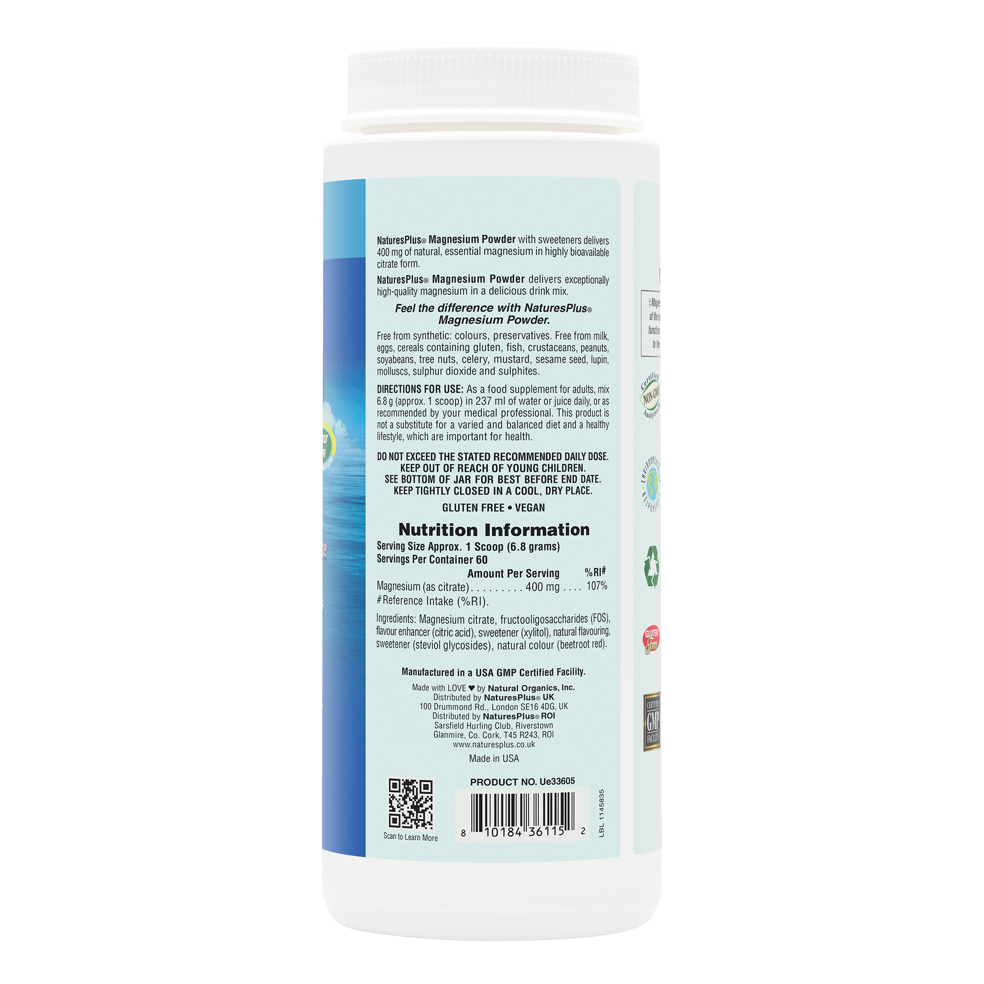 Magnesium Powder - Pink Lemonade