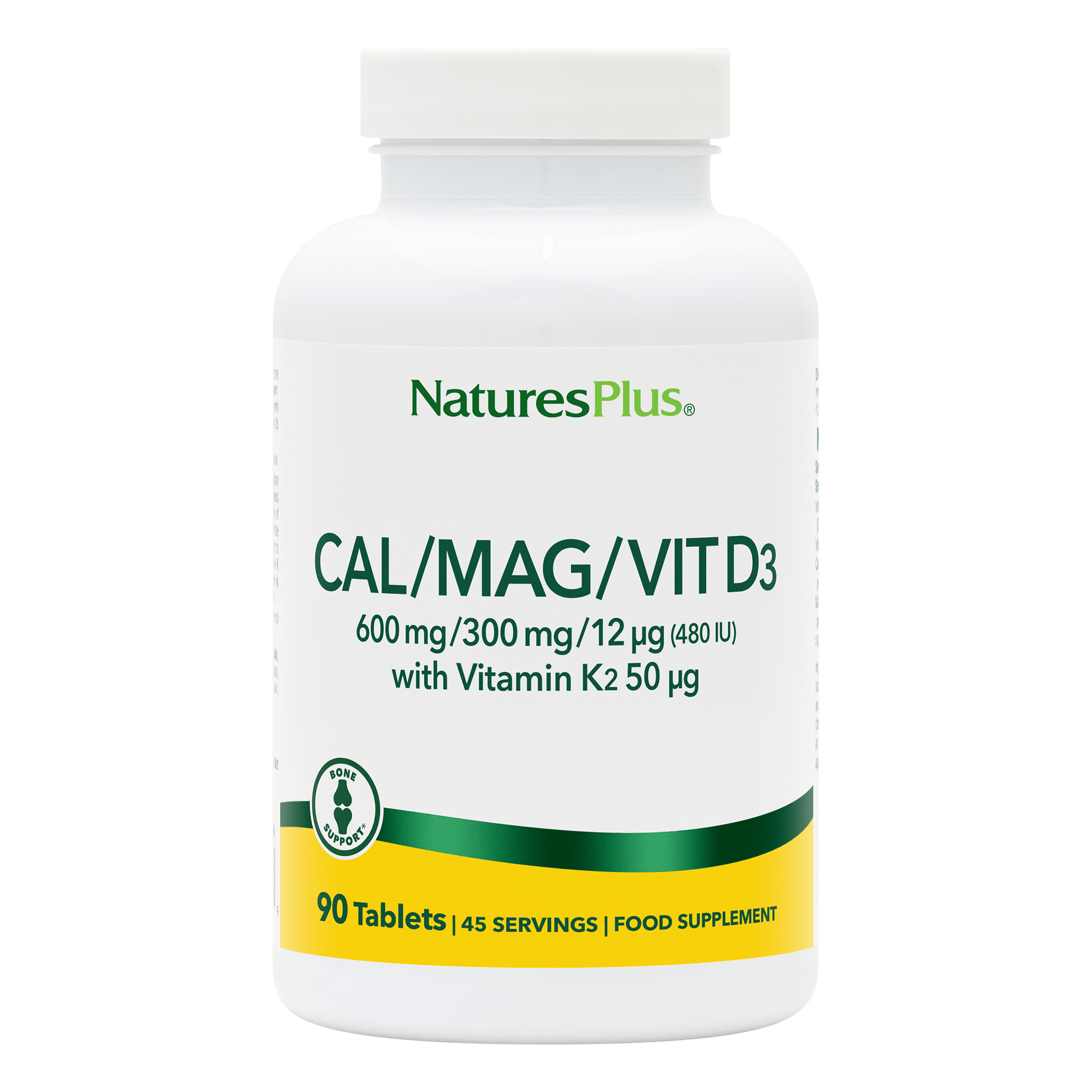 Calcium/Magnesium/Vitamin D3 with Vitamin K2 Tablets
