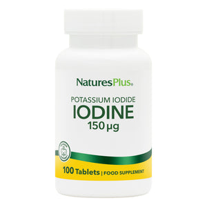 Frontal product image of Potassium Iodide 150 μg Iodine Tablets containing Potassium Iodide 150 μg Iodine Tablets