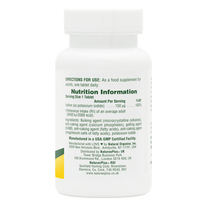 First side product image of Potassium Iodide 150 μg Iodine Tablets containing Potassium Iodide 150 μg Iodine Tablets