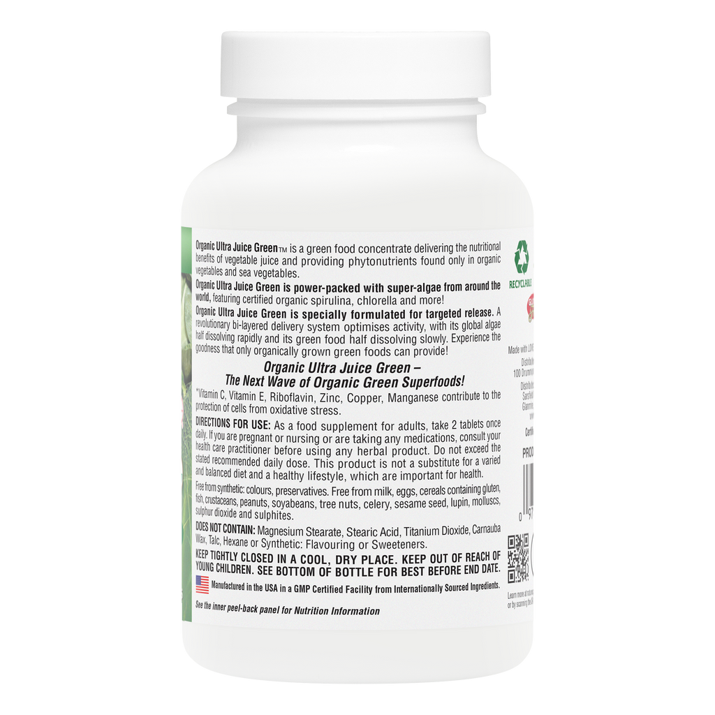 Ultra Juice Green® Bi-Layered Tablets