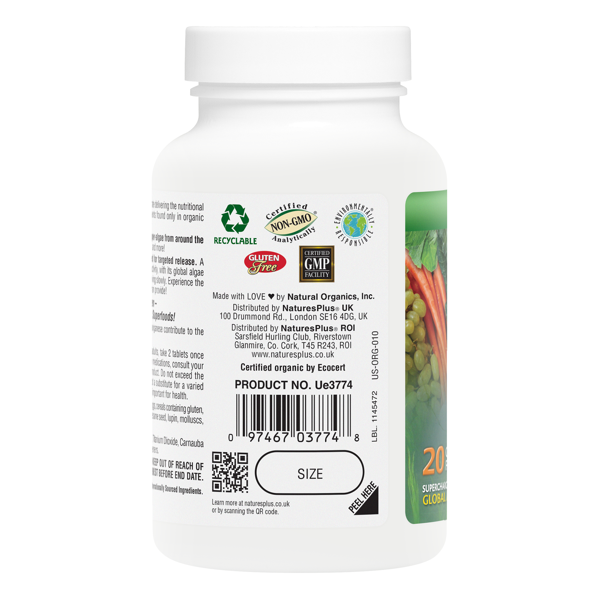 Ultra Juice Green® Bi-Layered Tablets