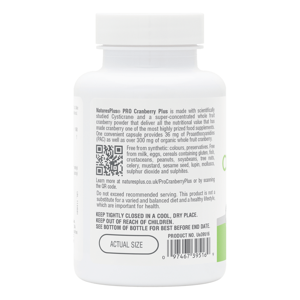 NaturesPlus PRO Cranberry Plus Capsules