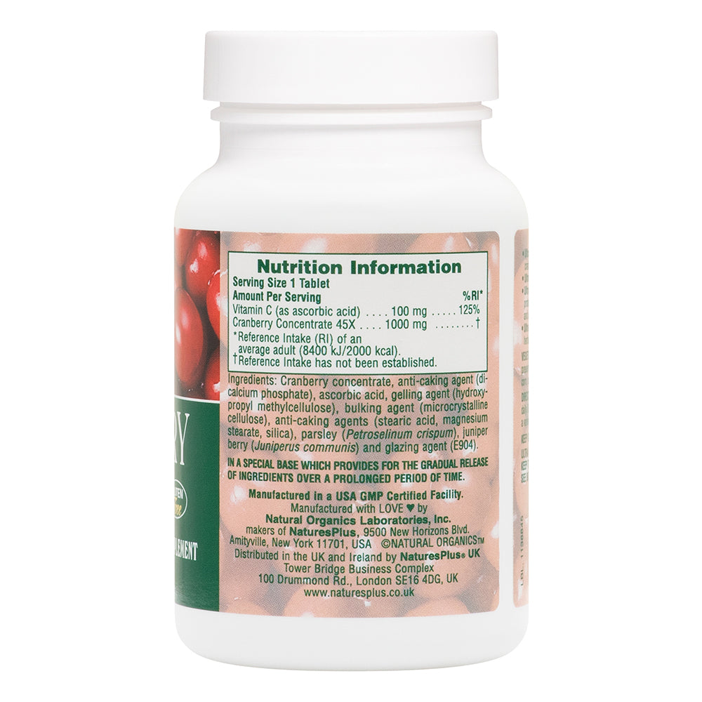 product image of Ultra Cranberry 1000® Sustained Release Tablets containing 90 Count