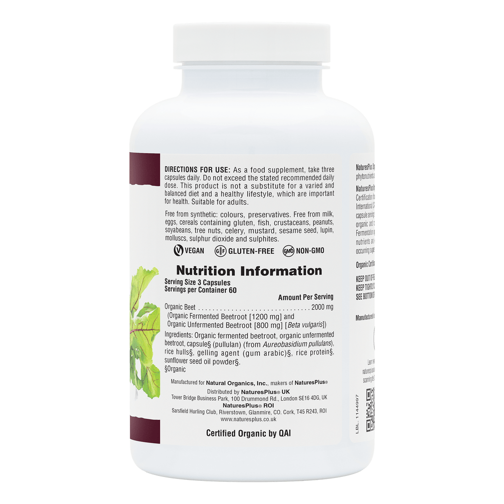 Organic Beet Capsules