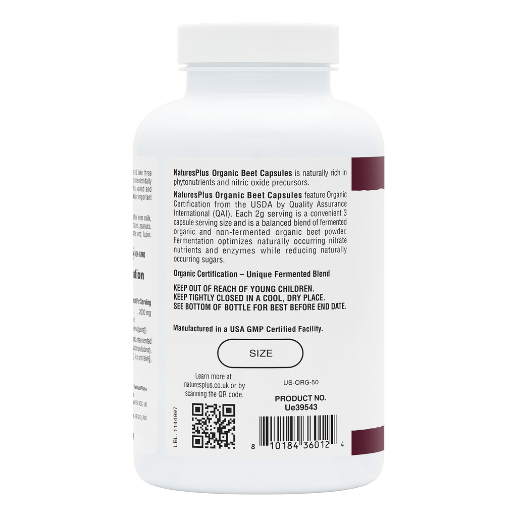 Organic Beet Capsules