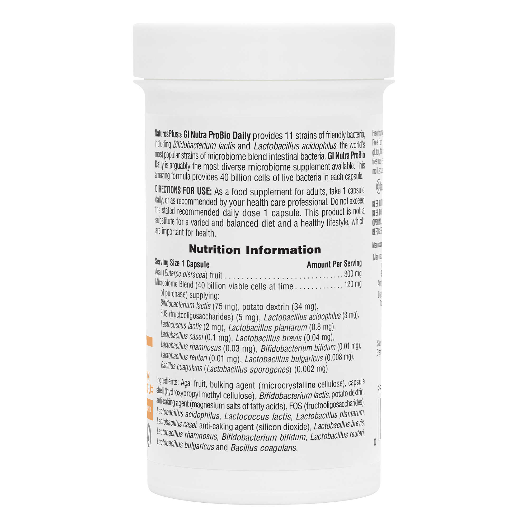 GI NUTRA™ Pro Bio Daily