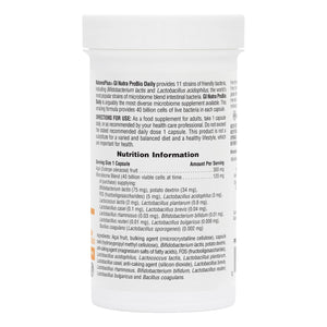 First side product image of GI NUTRA™ ProBio Daily containing 30 Count
