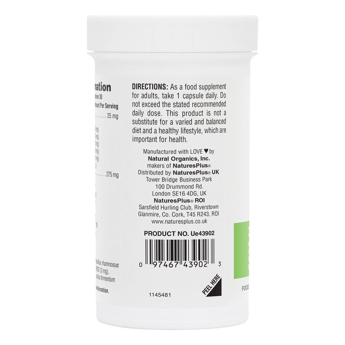 product image of GI NUTRA™ ProBio Mega containing GI NUTRA™ ProBio Mega