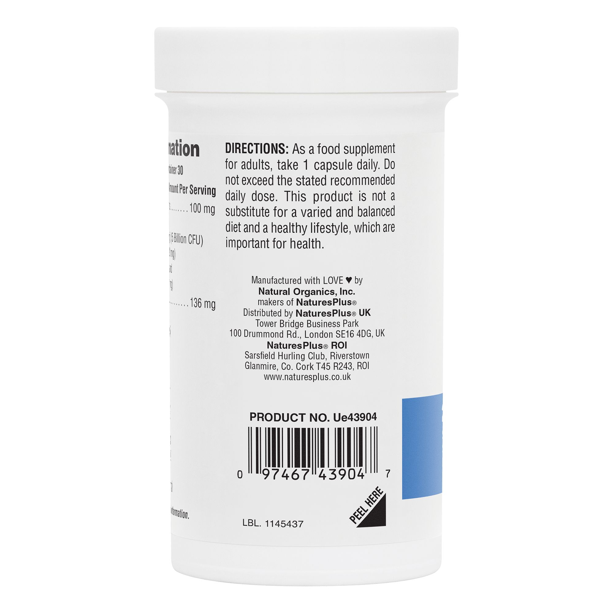 GI NUTRA™ Pro Bio Men