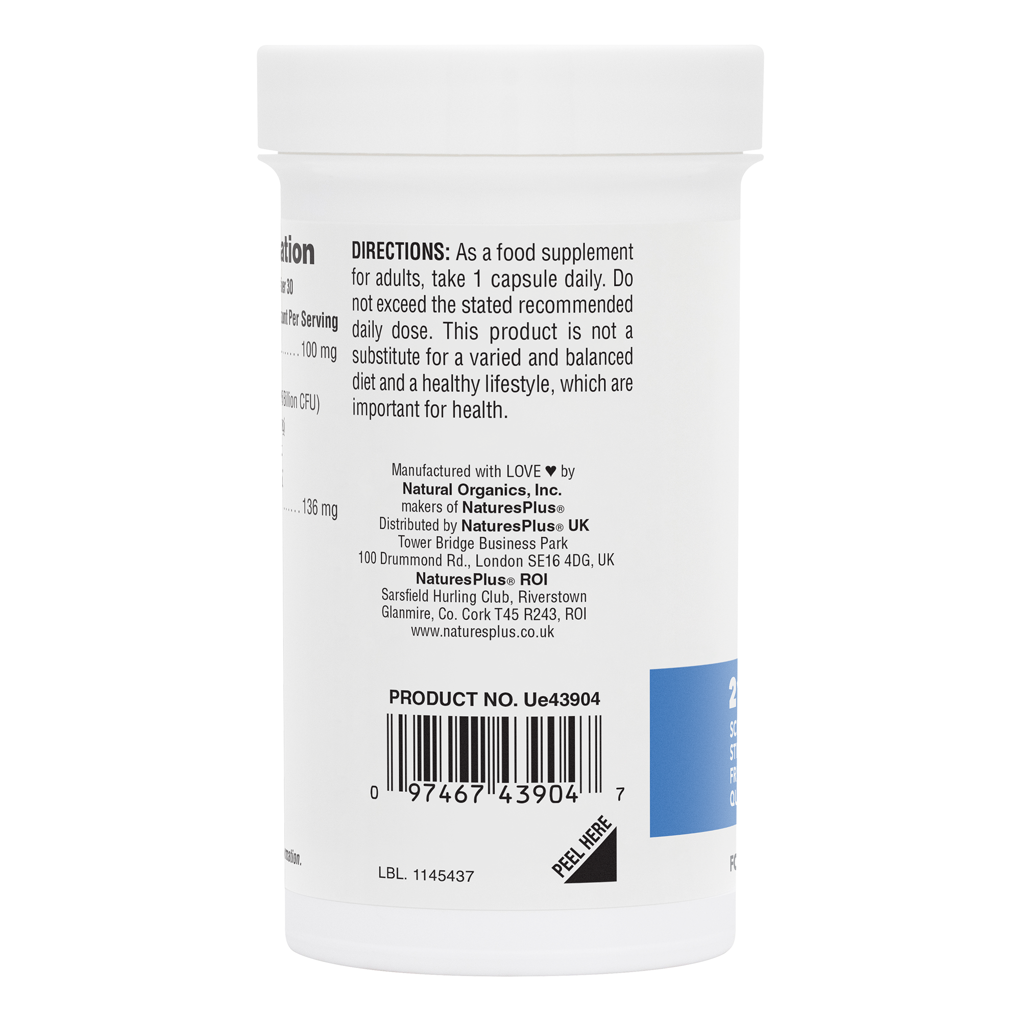 GI NUTRA™ Pro Bio Men