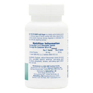 First side product image of Say Yes to Dairy® Chewables containing Say Yes to Dairy® Chewables