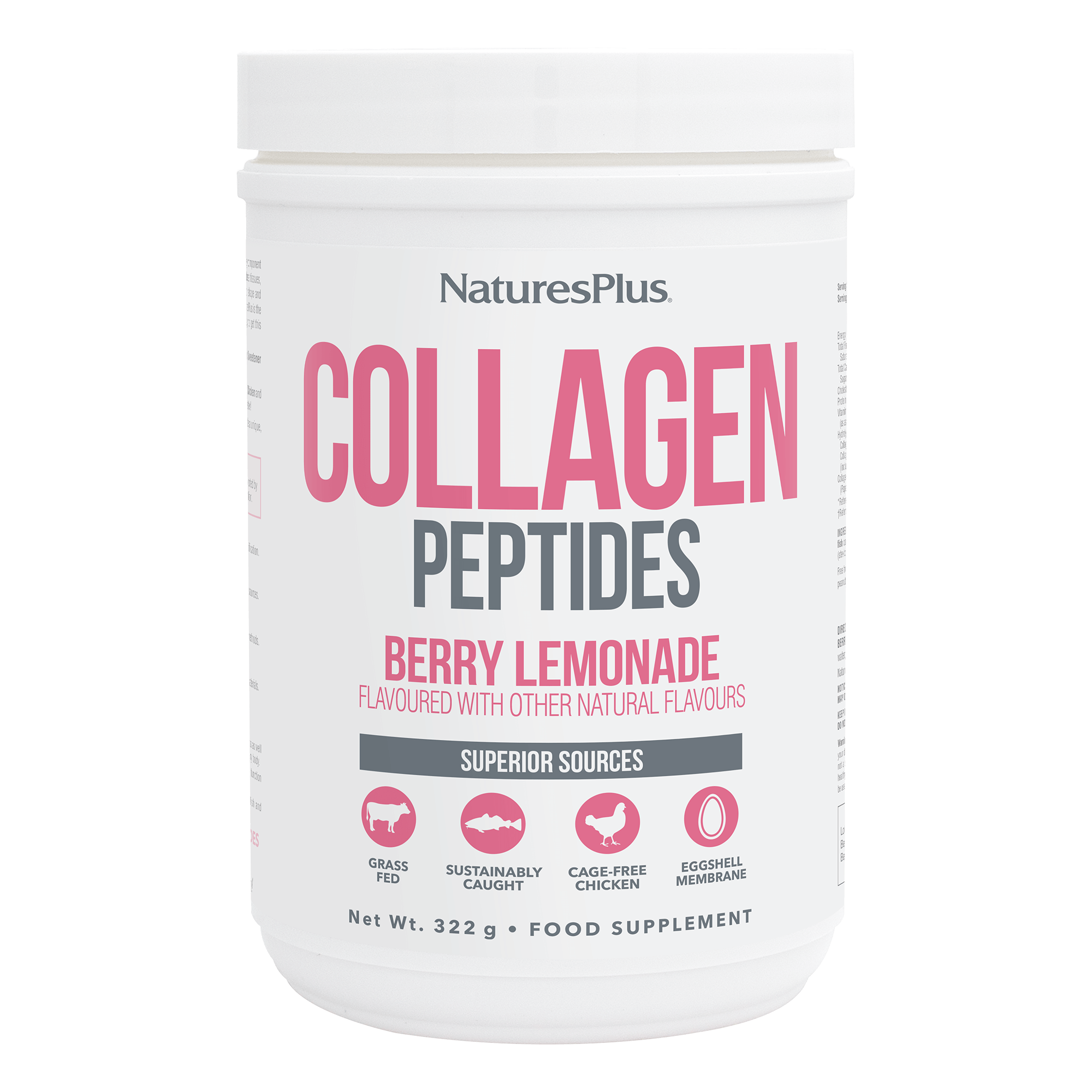 Collagen Peptides Berry Lemonade