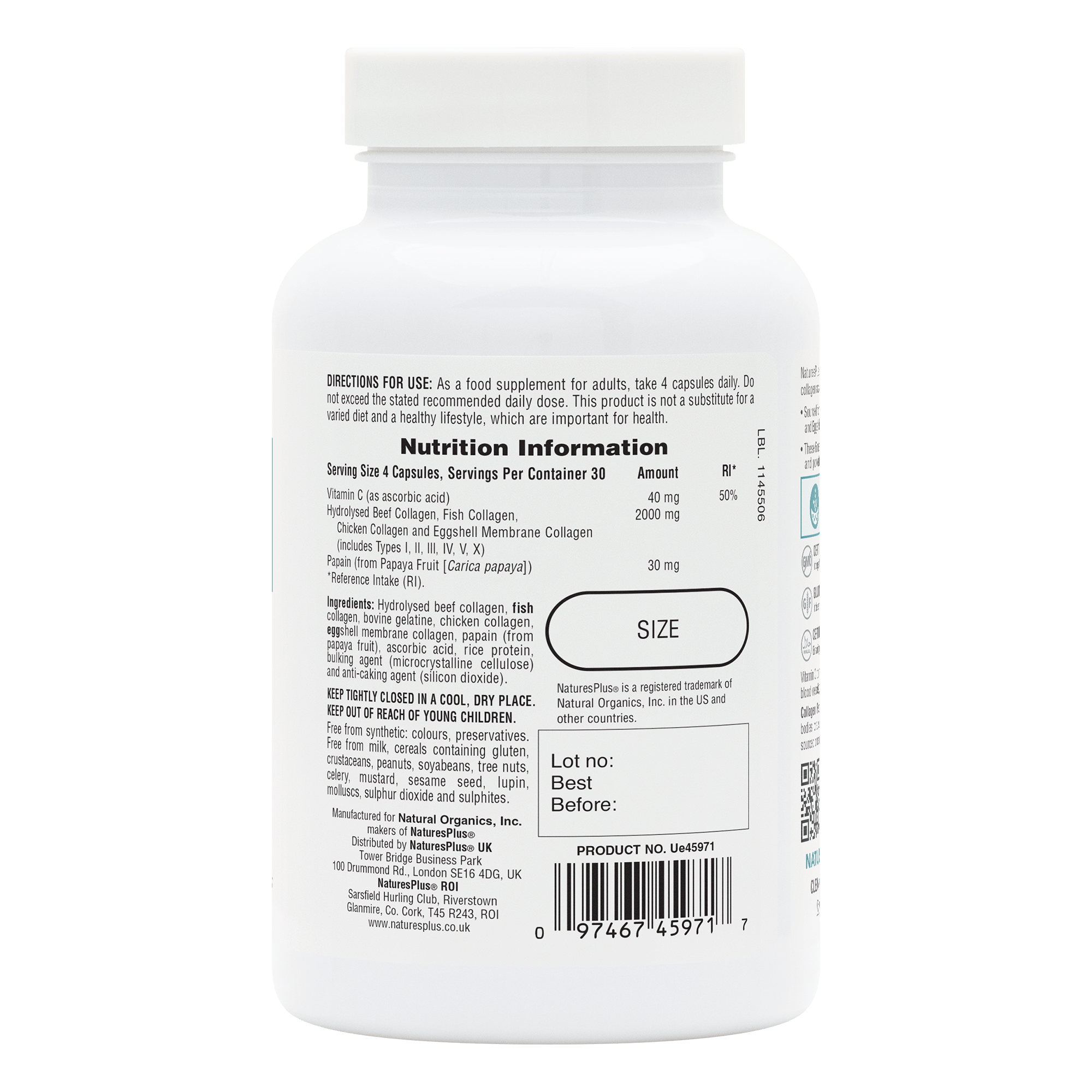 Collagen Peptides Capsules