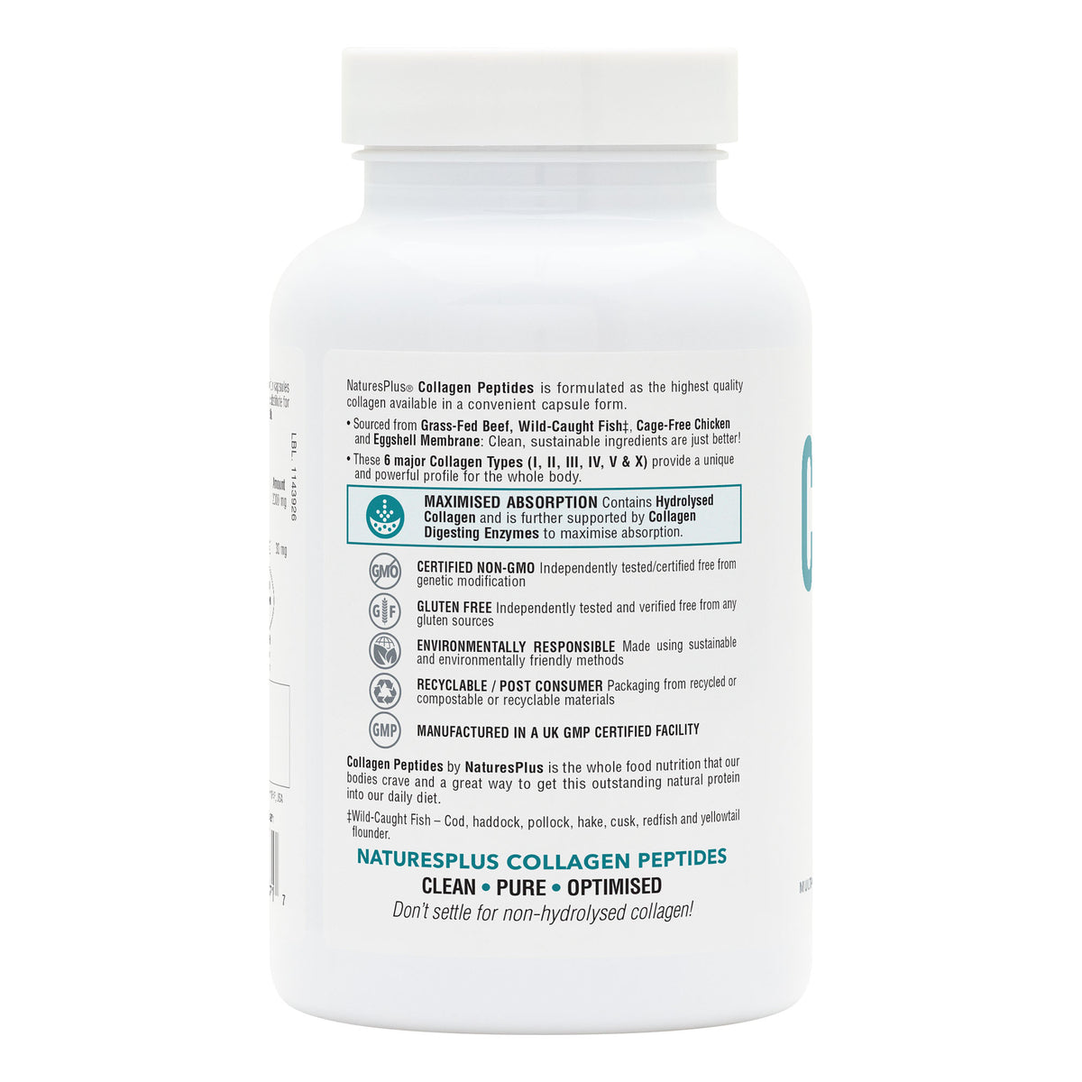 product image of Collagen Peptides Capsules containing Collagen Peptides Capsules