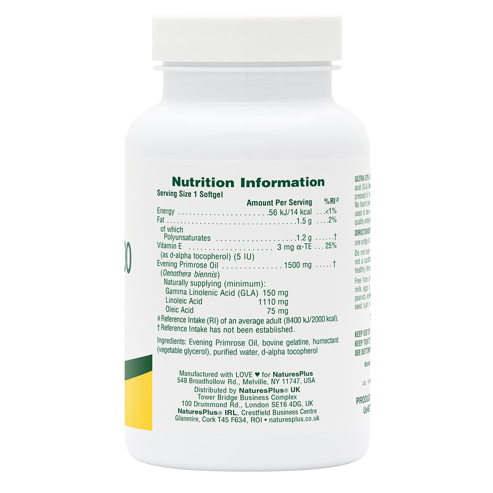 product image of Ultra EPO® 1500 Softgels containing Ultra EPO® 1500 Softgels