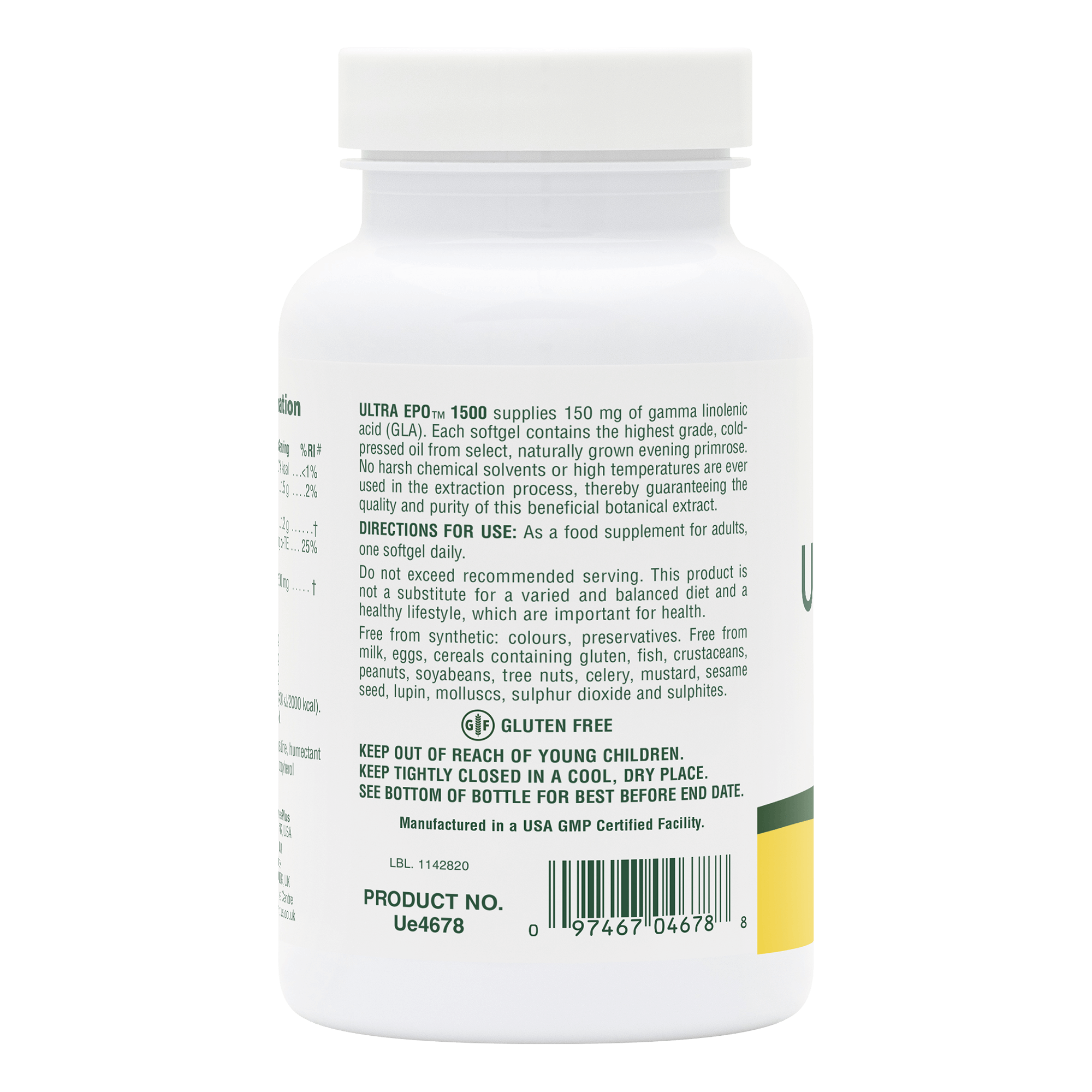 Ultra EPO® 1500 Softgels