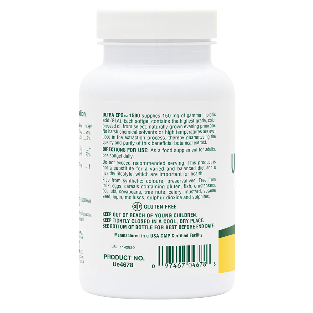 product image of Ultra EPO® 1500 Softgels containing Ultra EPO® 1500 Softgels