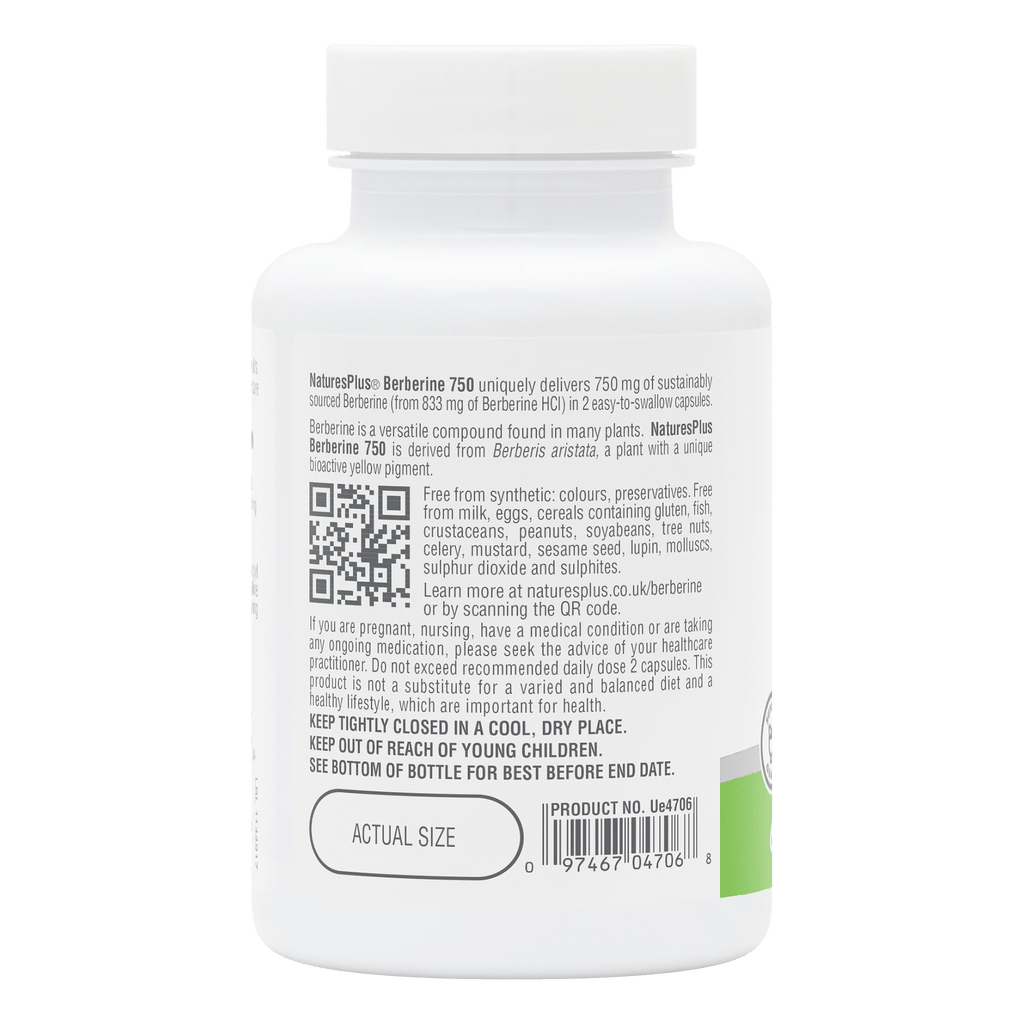NaturesPlus PRO Berberine 750 MG