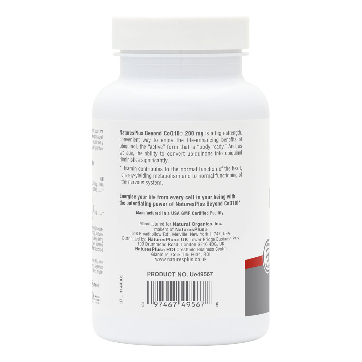 product image of Beyond CoQ10® 200 mg Softgels containing 60 Count