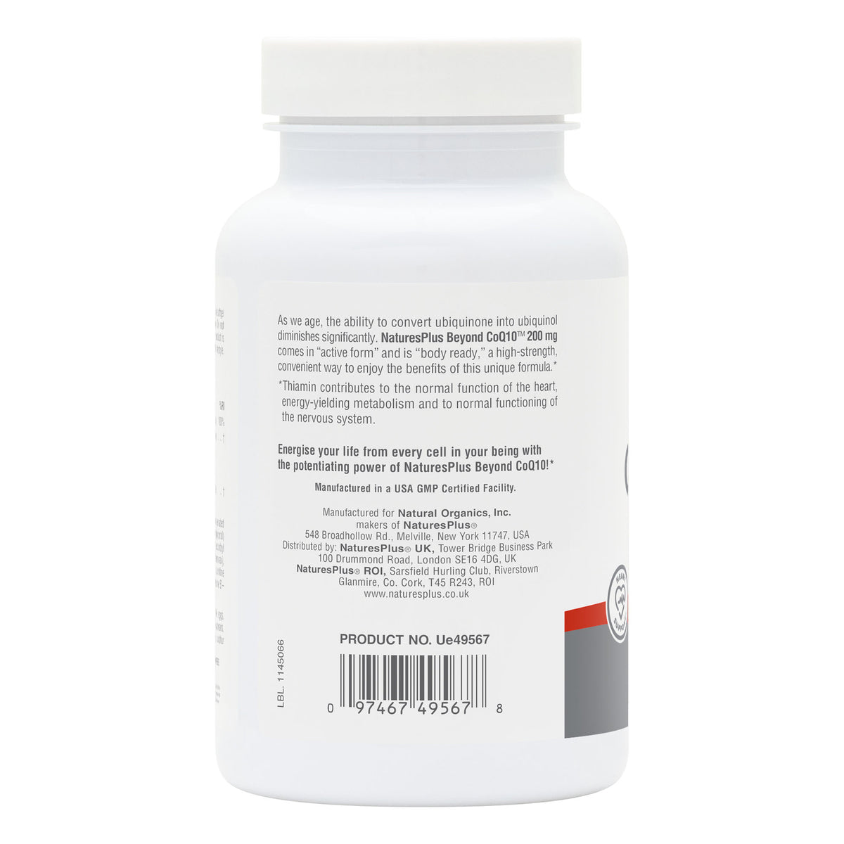 product image of Beyond CoQ10® 200 mg Softgels containing 60 Count