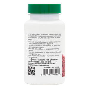 Second side product image of Herbal Actives Red Yeast Rice Capsules containing 60 Count