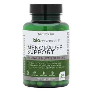 Frontal product image of BioAdvanced Menopause Support Capsules containing BioAdvanced Menopause Support Capsules
