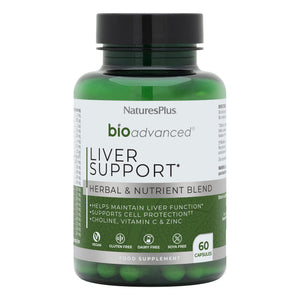 Frontal product image of BioAdvanced Liver Support Capsules containing BioAdvanced Liver Support Capsules