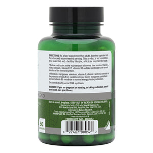 Second side product image of BioAdvanced Liver Support Capsules containing BioAdvanced Liver Support Capsules