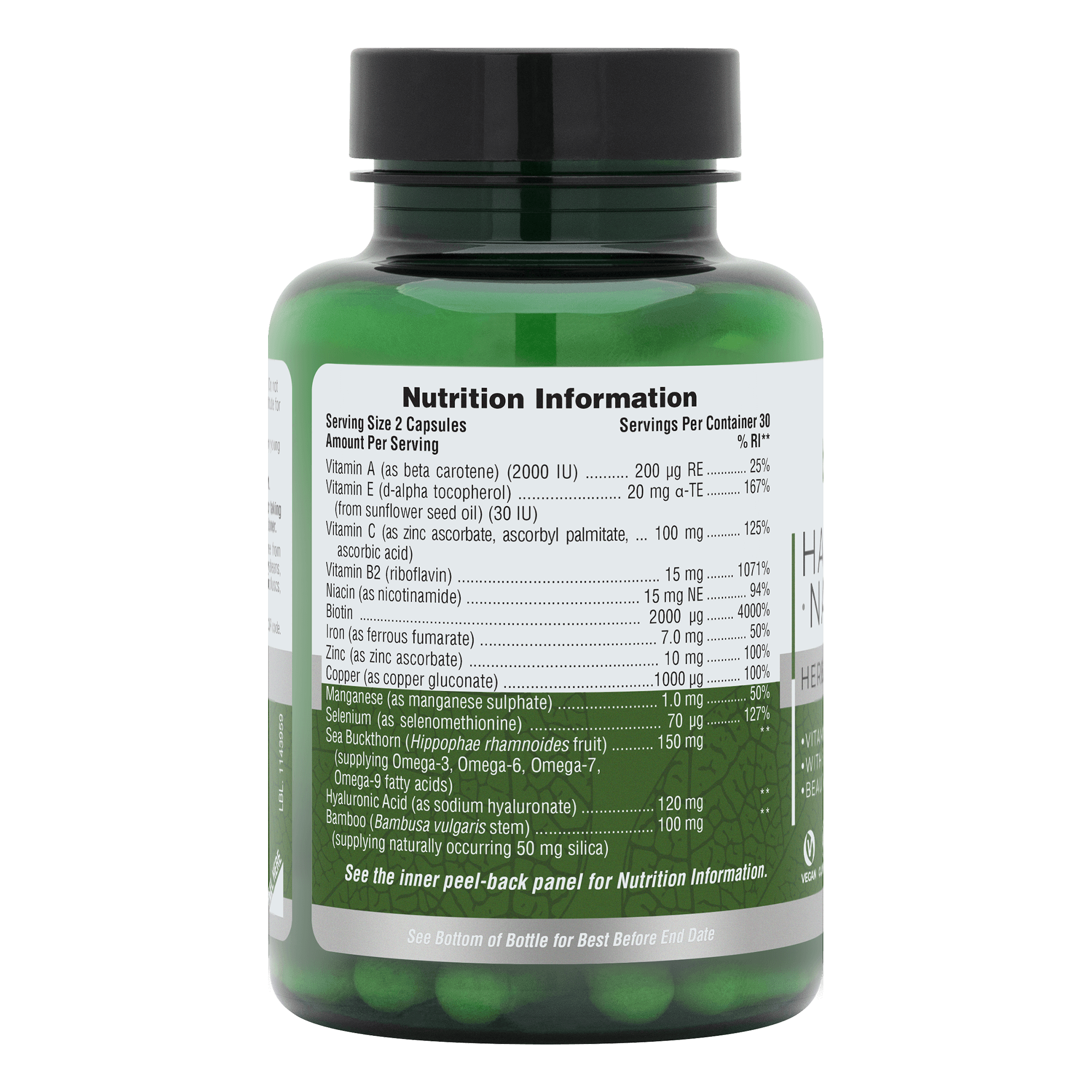 BioAdvanced Hair, Skin and Nails Capsules