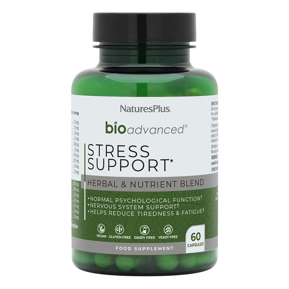 product image of BioAdvanced Stress Support Capsules containing BioAdvanced Stress Support Capsules