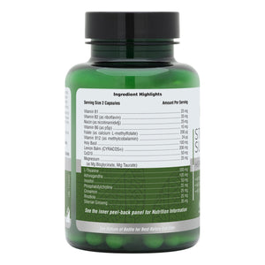 First side product image of BioAdvanced Stress Support Capsules containing BioAdvanced Stress Support Capsules