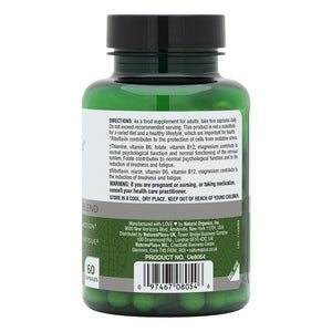 Second side product image of BioAdvanced Stress Support Capsules containing BioAdvanced Stress Support Capsules