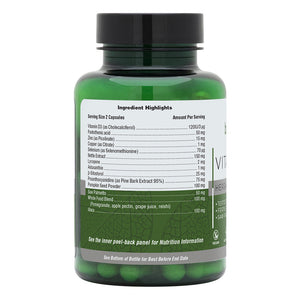First side product image of BioAdvanced Vital Man Capsules containing BioAdvanced Vital Man Capsules