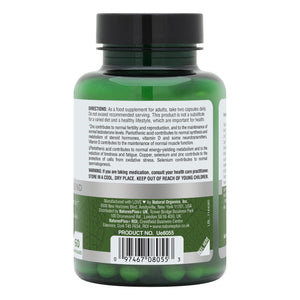 Second side product image of BioAdvanced Vital Man Capsules containing BioAdvanced Vital Man Capsules
