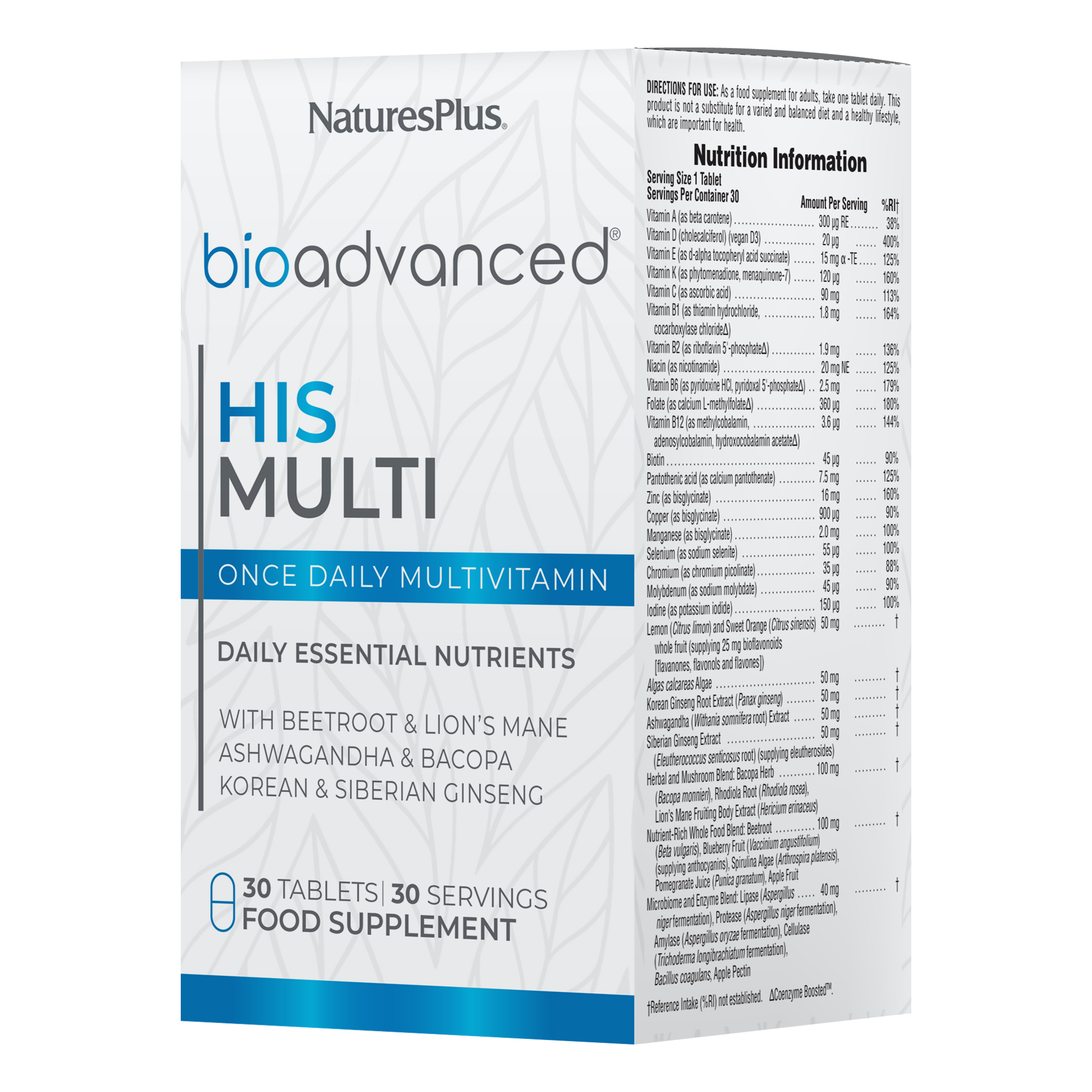 NaturesPlus® BioAdvanced His Multi