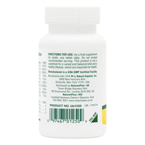 Second side product image of Mega-Stress Complex Sustained Release Tablets containing Mega-Stress Complex Sustained Release Tablets